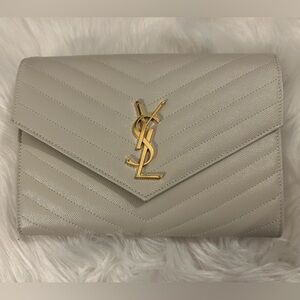 Saint Laurent Cassandra wristlet